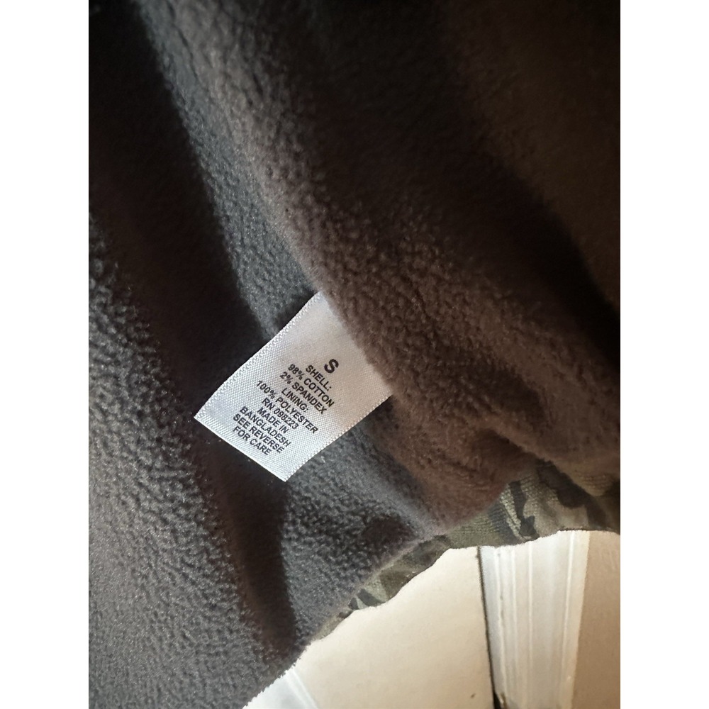 Magellan Size Small Light Fleece Lined Camo Jacket - Picture 6 of 9